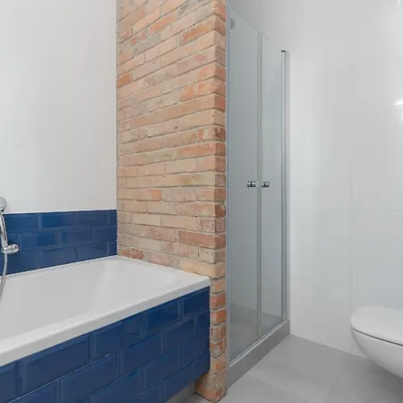 Stylish Blue With Balcony And Parking Zoliborz By Renters Apartment *