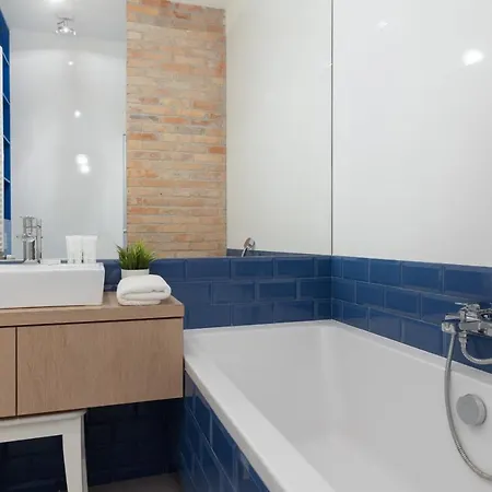 Apartment Stylish Blue With Balcony And Parking Zoliborz By Renters *