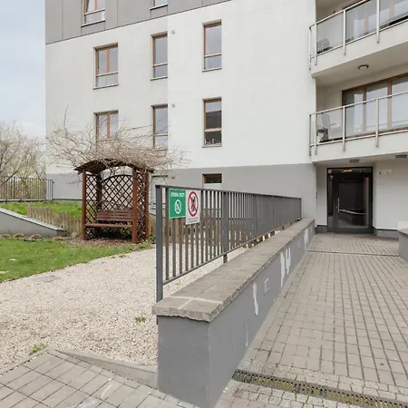 Apartment Stylish Blue With Balcony And Parking Zoliborz By Renters